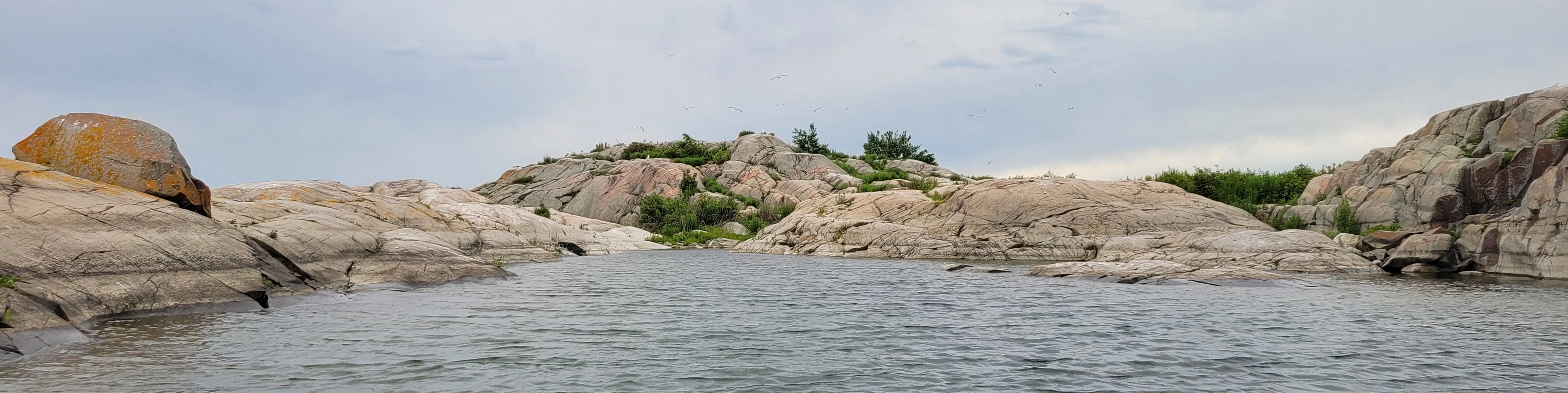 Mockingbird Island in the Phillip Edward Island region of Georgian Bay Ontario Canada