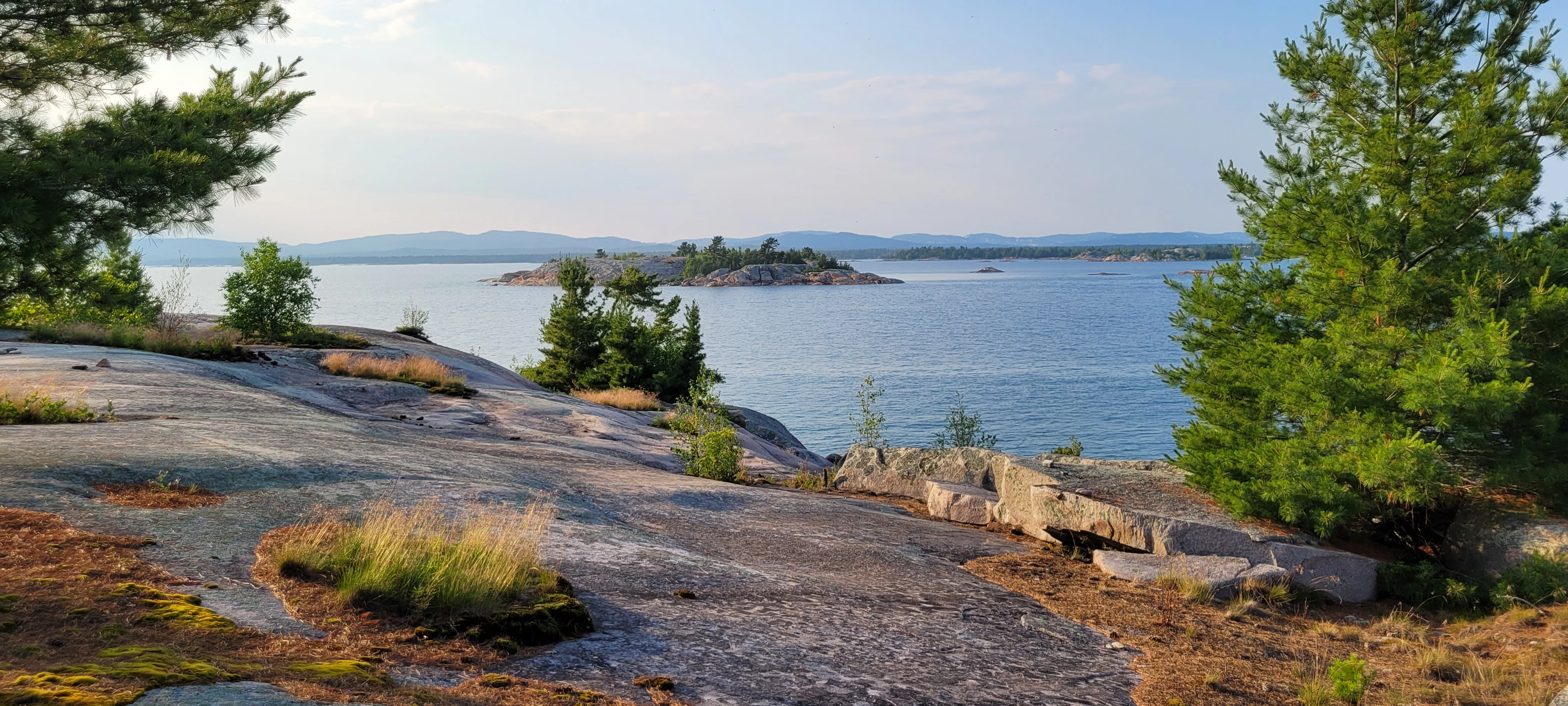 Northern view from West Fox Island