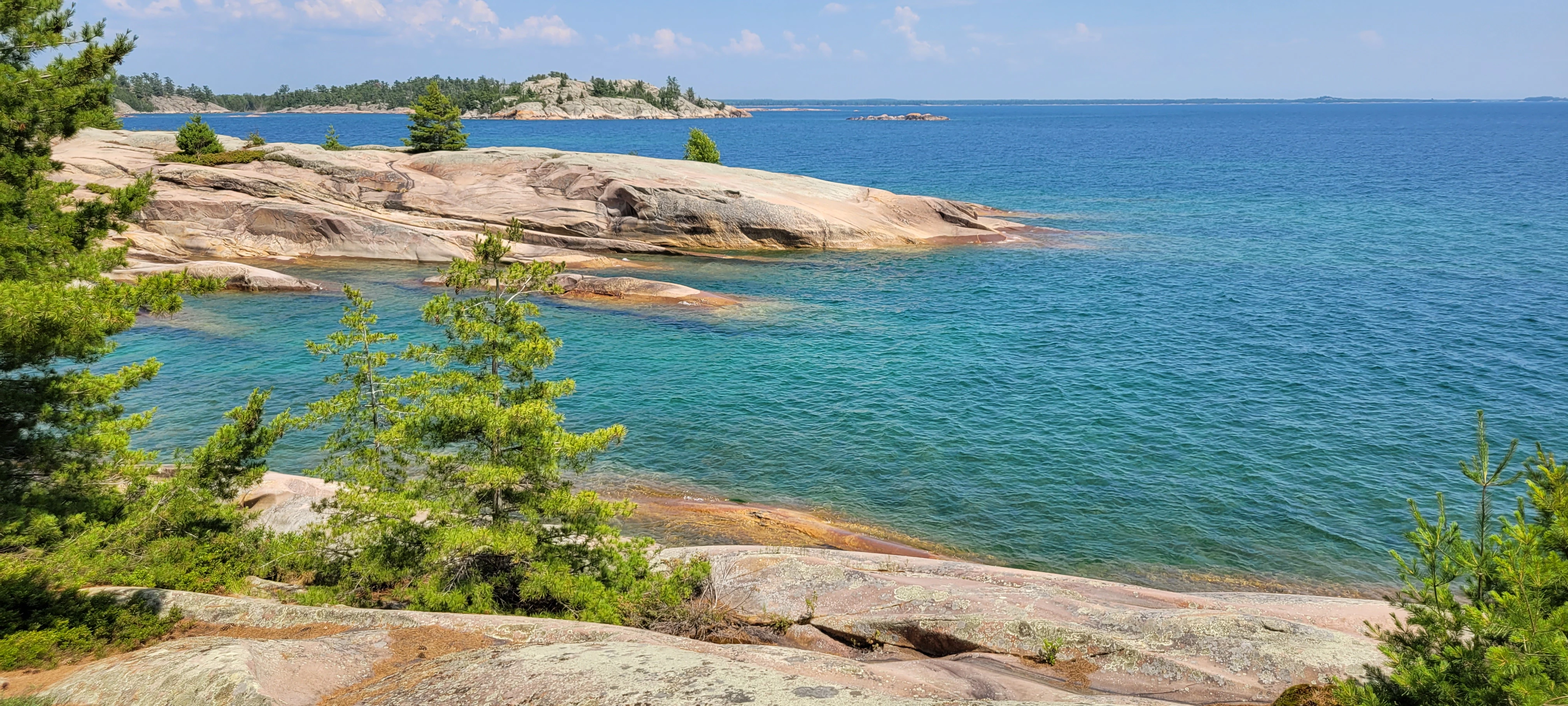 Western view from West Fox Island