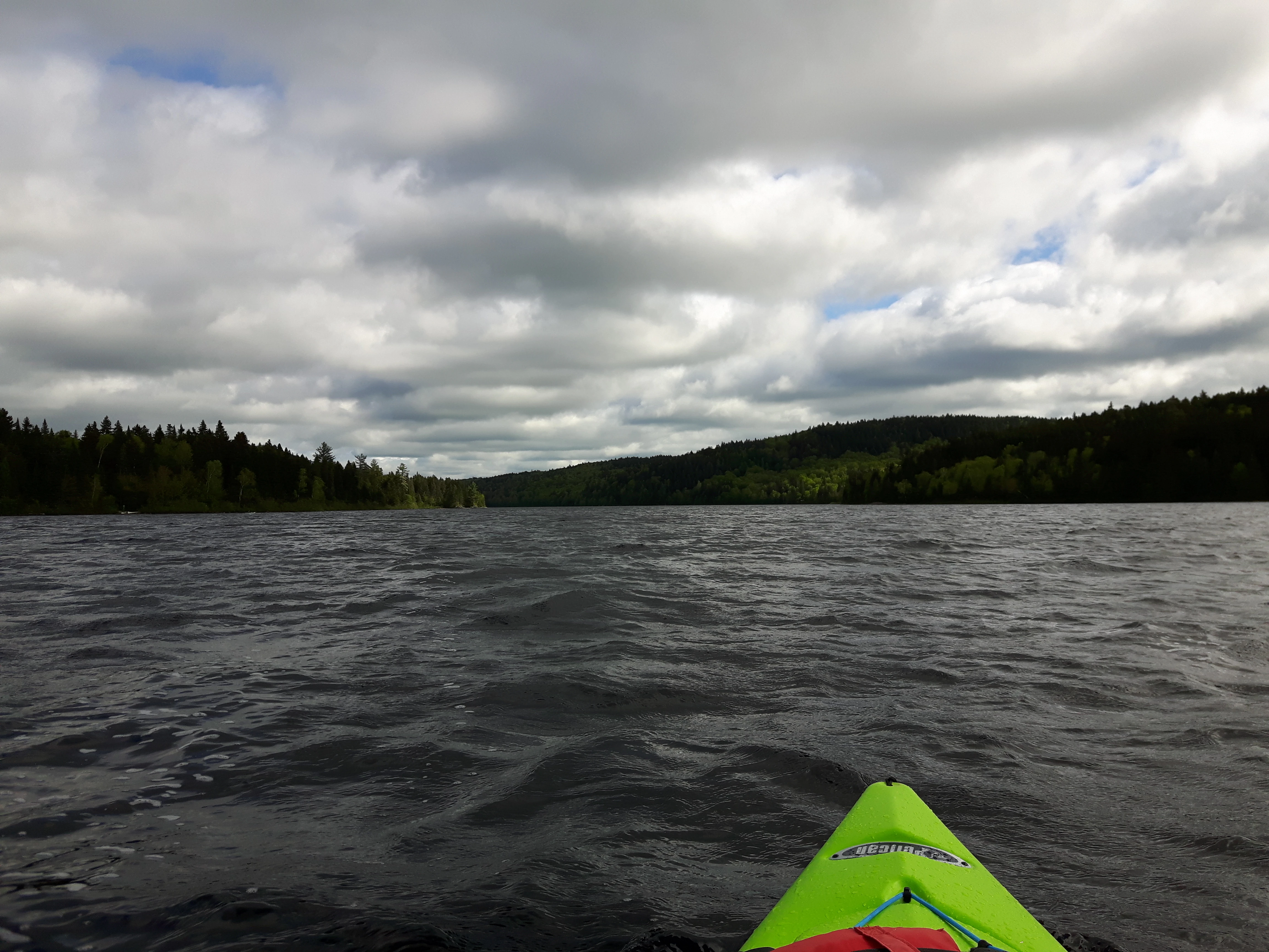 Kayaking at Mauricie National Park