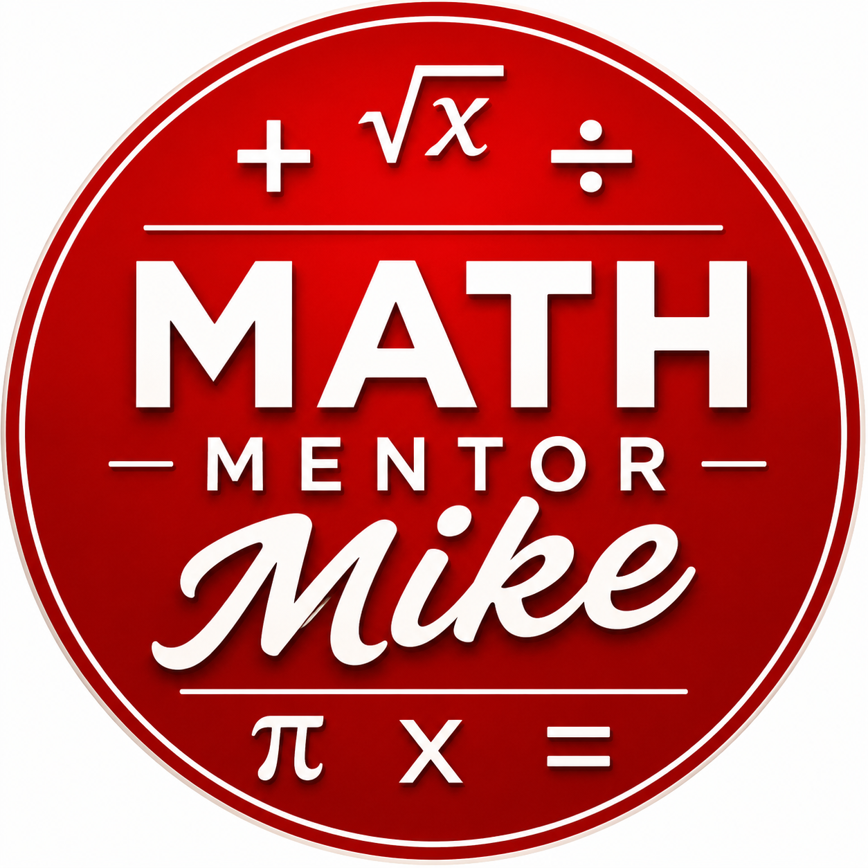 Math Mentor Mike Logo